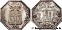 Jeton octogonal Ar 30, Musique d’Orléans, refrappe 1834 FRANKREICH ORLÉANAIS  1834 (31mm, 13,55g, 12h) fST