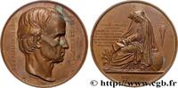 FRANKREICH Médaille, Charles Percier ARCHITECTURE ET ARCHITECTES 1840 (71,5mm, 246,92g, 12h) -