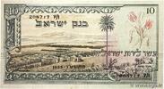 ISRAEL 10 Lirot ISRAEL 10 Lirot 1955 fVZ -