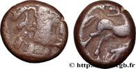 FRANKREICH Drachme au cheval et à l’ours GALLIEN - NORDGALLIEN - ÆDUI (BIBRACTE, Region die Mont-Beuvray) Autun (71) c. 70-50 AC. (12mm, 2,05g, 9h) -