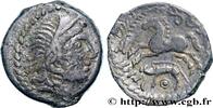 Bronze IBRVIXS au cheval et au sanglier c. 50-40 AC. FRANKREICH GALLIEN - AULERCI EBUROVICES (Region die Évreux) Évreux (27) c. 50-40 AC. (16mm, ...
