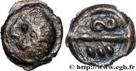 FRANKREICH Potin aux chevrons et à la tête hirsute GALLIEN - BELGICA - BELLOVACI (Region die Beauvais) Beauvais (60) Ier siècle avant J.-C. (16mm, 3,34g, 10h) -