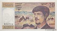 FRANKREICH 20 Francs DEBUSSY 1987 fST