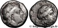 Classic 3 (350 BC to 323 BC) Diobole AEOLIEN - INSELN LESBOS - MYTILENE Mytilène, Éolide c. 400-350 AC. (10mm, 1,24g, 6h) -