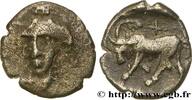 Hemiobole c. 400-380 AC. Archaïc 2 (550 BC to 480 BC) IONIA - PHYGELA Phygela, Ionie c. 400-380 AC. (8mm, 0,32g, 7h) SS