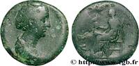 THE ANTONINES (96 AD to 192 AD) Sesterce FAUSTINA MAIOR Rome c. après 147 (29mm, 21,22g, 6h) -