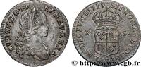 FRANKREICH X sols de Navarre LOUIS XV THE WELL-BELOVED Lyon 1719 (19,5mm, 2,02g, 6h) -