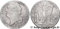 FRANKREICH Écu dit au génie, type FRANÇOIS LOUIS XVI Bordeaux 1793 (37,5mm, 28,95g, 6h) -