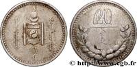 MONGOLEI 20 Mongo emblème an 15 MONGOLEI 1925 (22mm, 3,53g, 12h) -