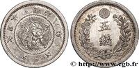 JAPAN 5 Sen dragon an 8 Meiji JAPAN 1875 (15mm, 1,33g, 6h) -