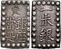 JAPAN 1 Shu (Isshu Gin) Meiji JAPAN n.d. (15,36mm, 1,93g, 12h) -