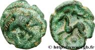 FRANKREICH Bronze au sanglier et au cheval surmonté d’un oise GALLIEN - BELGICA - AMBIANI (Region die Amiens) Amiens (80) c. 60-40 AC. (14,5mm, 2,01g, 6h) -