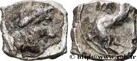 FRANKREICH Obole au cheval retourné GALLIEN - NEDENES (oppidum des Montlaures) 90-40 AC. (9mm, 0,46g, 6h) -
