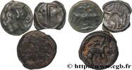 FRANKREICH Lot de 3 monnaies gauloises LOTS (mm, g, h) -