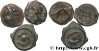FRANKREICH Lot de 3 monnaies gauloises LOTS (mm, g, h) -