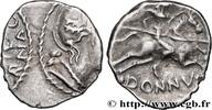 FRANKREICH Denier au cavalier DVRNACOS / DONNVS GALLIEN - TAL DAS RHONE c. 75 AC. (15,5mm, 1,89g, 12h) -