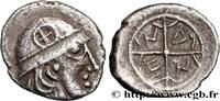 FRANKREICH Litra à la tête casquée MASSA MASSALIEN - MARSEILLES c. 450-410 AC. (10mm, 0,77g, h) -