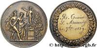 FRANKREICH Médaille, Unis à jamais AMOUR ET MARIAGE 1839 (38,5mm, 25,98g, 6h) -