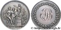 FRANKREICH Médaille, Unis à jamais AMOUR ET MARIAGE 1873 (38,5mm, 25,09g, 12h) -