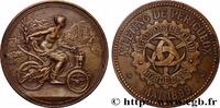 FRANKREICH Médaille, Meeting automobile de Périgueux AUTOMOBILES ET VOITURES - PILOTES ET INVENTIONS 26 - Périgueux 1899 (50mm, 65,84g, 12h) -