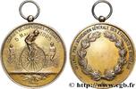 FRANKREICH Médaille, Courses vélocipédiques étudiantes SPORTS 33 - Bordeaux 1895 (51,5mm, 39,13g, 12h) -