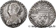 FRANKREICH Demi-teston CHARLES IX Bordeaux 1566 (25mm, 4,64g, 6h) -