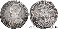 FRANKREICH Teston, 2e type CHARLES IX Toulouse 1563 (29mm, 9,30g, 6h) -