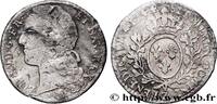 FRANKREICH Dixième d'écu aux branches d’olivier, tête ceinte LOUIS XV THE WELL-BELOVED Grenoble 1744 (21mm, 2,81g, 6h) -