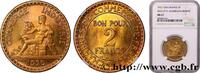 FRANKREICH Essai de 2 francs Chambres de Commerce DRITTE FRANZOSISCHE REPUBLIK Paris 1920 (27,24mm, 8g, 6h) -