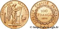FRANKREICH 100 francs génie tranche inscrite en relief Dieu p DRITTE FRANZOSISCHE REPUBLIK Paris 1894 (35mm, 32,26g, 6h) -