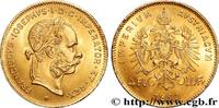 ÖSTERREICH 4 Florins ou 10 Francs François-Joseph Ier ÖSTERREICH Vienne 1892 (19mm, 3,25g, 12h) -