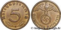 DEUTSCHLAND 5 Reichspfennig DEUTSCHLAND Karlsruhe 1936 (18mm, 2,47g, 12h) -