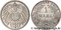 DEUTSCHLAND 1 Mark Empire aigle impérial DEUTSCHLAND Karlsruhe 1913 (24mm, 5,56g, 12h) -