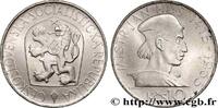 TSCHECHOSLOWAKEI 10 Korun 550e anniversaire de la mort de Jan Hus TSCHECHOSLOWAKEI 1965 (30mm, 12,16g, 12h) -