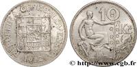 TSCHECHOSLOWAKEI 10 Korun alégorie du travail TSCHECHOSLOWAKEI 1932 (30mm, 10,00g, 12h) -