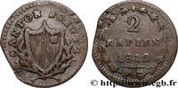 SCHWEIZ - Kantonen 2 Rappen - Canton de Schwyz SCHWEIZ - Kantonen 1812 (18,64mm, 1,41g, 6h) -