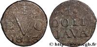 JAVA - BRITISCHE BESATZUNG 1 Doit (Duit) JAVA - BRITISCHE BESATZUNG 1813 (25,40mm, 5,92g, 12h) -
