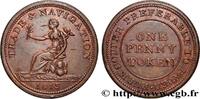 VEREINIGTEN KÖNIGREICH (TOKENS) 1 Penny “TRADE & NAVIGATION” VEREINIGTEN KÖNIGREICH (TOKENS) 1813 (33mm, 19,40g, 12h) -