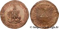 FRANKREICH BORDEAUX, L’ANGLAISE, refrappe ORIENTS DE PROVINCE Bordeaux (1732) (29mm, 10,12g, 12h) -