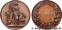 FRANKREICH Médaille de récompense SOCIÉTÉS D'AGRICULTURE, HORTICULTURE, PÊCHE ET CHASSE n.d. (49,5mm, 53,68g, 12h) -