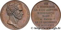 FRANKREICH Médaille, Anne-Louis Girodet ARTISTES : MUSICIENS, PEINTRES, SCULPTEURS 1824 (40,5mm, 36,50g, 12h) -