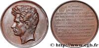 FRANKREICH Médaille, Armand Carrel et l'assassinat de Ney, PERSONNAGES (1835) (42mm, 47,76g, 12h) -