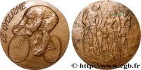FRANKREICH Médaille, Cyclisme sur piste et sur route SPORTS Monnaie de Paris 1974 (67,5mm, 208,76g, 12h) -
