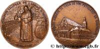 FRANKREICH Médaille, Dom Perignon et l’abbaye d’Hautvillers ÉGLISES ET CATHÉDRALES Monnaie de Paris 1981 (68mm, 209,64g, 12h) -