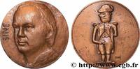 FRANKREICH Médaille, Maurice Sinet ARTISTES : MUSICIENS, PEINTRES, SCULPTEURS Monnaie de Paris 1977 (68mm, 178,93g, 12h) -