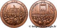 FRANKREICH Médaille, Formation du gouvernement provisoire POLITIQUE Monnaie de Paris 1979 (65mm, 137,73g, 12h) -