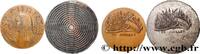 FRANKREICH Médaille, Sainte Christine avec son empreinte test MÉDAILLES RELIGIEUSES Monnaie de Paris 1984 (71,5mm, 159,37g, 12h) -