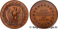 FRANKREICH Médaille, Concours, Licence de droit français, 2e ENSEIGNEMENT 1863 (59mm, 89,72g, 12h) -