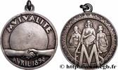 FRANKREICH Médaille, FMS ASSURANCES (1898) (32,5mm, 8,84g, 12h) -