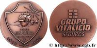 FRANKREICH Médaille, 50e anniversaire de la Nacional Hispanic ASSURANCES Espagne 1995 (50mm, 71,25g, 12h) -